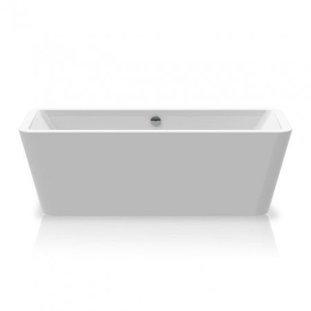 Акрилова ванна Knief Mood 0100085+010009106 Glossy White біла глянцева з круглим переливом