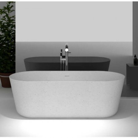Ванна iStone OLLIE WD65160 Matte White біла матова